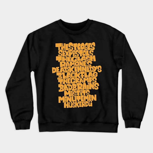 Punk Legends. Cult punk bands design. Punk rock will never die! Punk, ska, Oi. Crewneck Sweatshirt by Boogosh